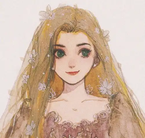 迪士尼公主的绝美婚纱照,艾莎女王优雅迷人,花木兰的嫁衣最惊艳