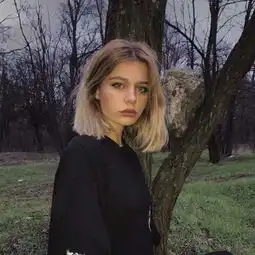 唯美高清好看的欧美女生头像