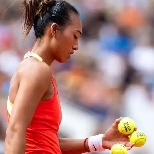 2024年巴黎奥运会网球女单冠军郑钦文赛后访谈,中国好女人