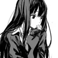 碎花裙与你的长发可爱卡通头像