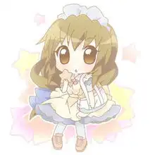 日本女孩卡通头像羽织