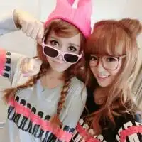 qq三人头像带字qq三人闺蜜带字头像