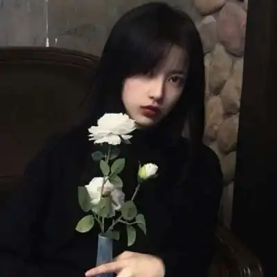 超丧女生头像抑郁症真人