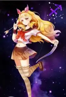 求qq个性名片这十二张星座少女原图