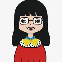 可爱小女孩头像大眼睛卡