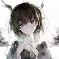 微信头像女高冷黑白扣扣