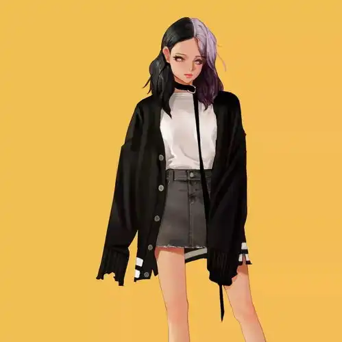 这小伙把前任女友都画成了插画,你来看看哪个更美