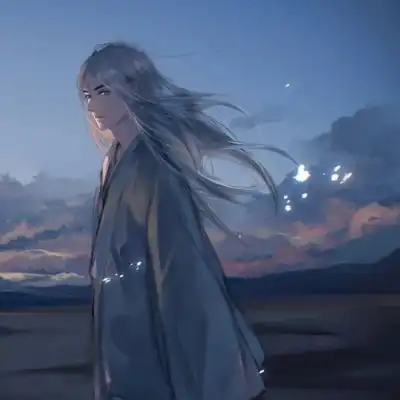 动漫男头万丈深渊越靠近越沦陷男生头像我要个性网