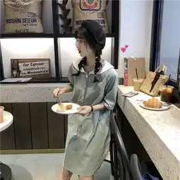 娃娃裙女学生韩版原宿风法式少女茶歇裙小个子女生网红裙子抖音夏,一品好特惠