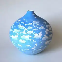 蓝天白云,天作美,美无边界,艺无涯
