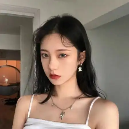 冷酷真人女生头像,冷酷的像世界的孤儿