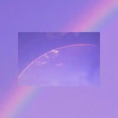 紫色头像女生真人唯美梦幻紫色头像图片大全集