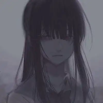 暗黑酷炫女生头像动漫女