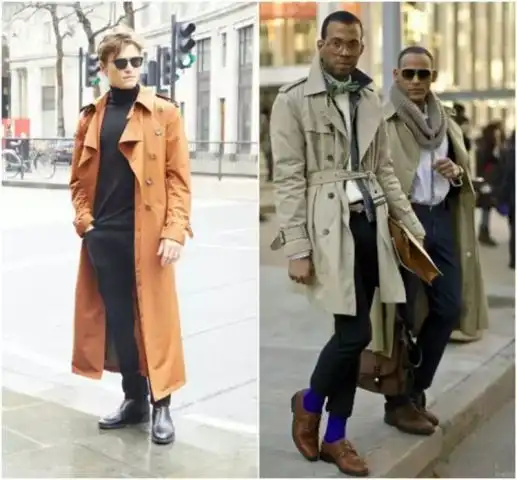 穿对风衣的男生,颜值绝对是整容式长开,信不信就随你喽