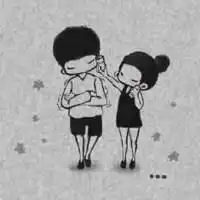 简约情侣头像手绘头像女生头像微信头像图片大全