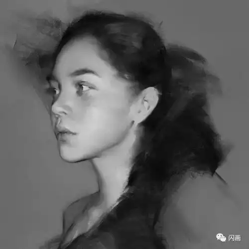 虚实之下的女生头像,美极了