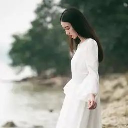 优雅超仙气质雪白飞飞袖轻盈雪纺复古仙女裙堆糖,美图壁纸兴趣社区