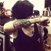 qq头像男纹身霸气有纹身霸气十足的qq男生头像