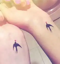 最少女的31款小清新纹身贴,藏在手腕耳后的小性感