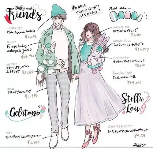 日本女生的迪士尼风格情穿搭太好看了...我就差个男朋友了