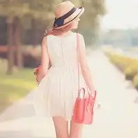 微信女生唯美头像戴帽微信头像图片大全