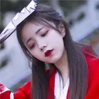 古风头像真人红衣微信头像图片大全