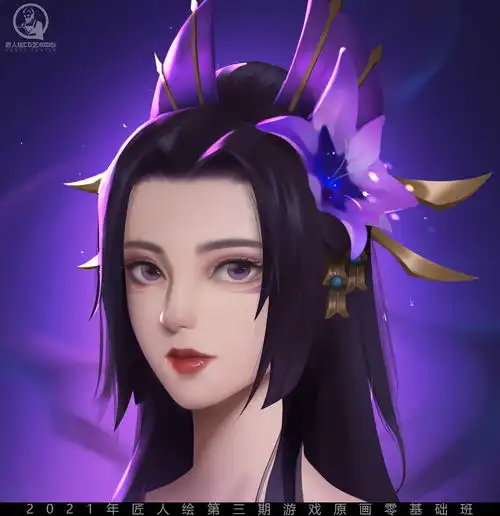 零基础班第3期学生女性头像作业节选1