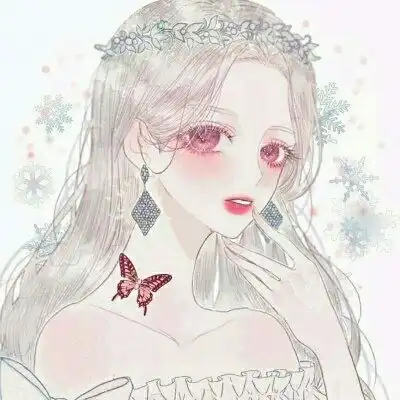 微信女生头像手绘漫画