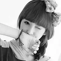 qq黑白头像女生游戏头像