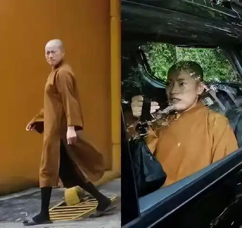 香港美艳女住持,白天诵经晚上开豪车穿黑丝,坐拥别墅跟和尚结婚