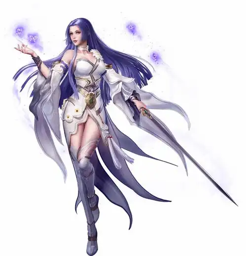 灵动与古韵的古风角色原画素材