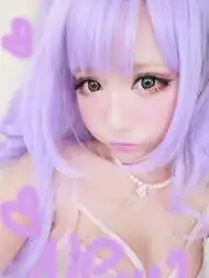 可爱少女头像真人图片中