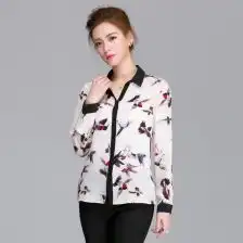 高端白衬衣女