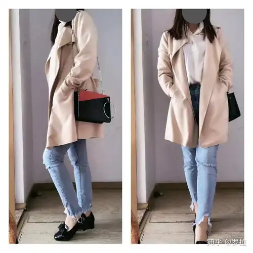 7套大衣搭配真人示范,修身又显气质