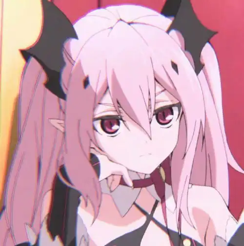 库洛米紫色头像女卡通简