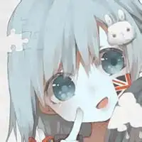 qq头像带加油的动漫我只想简单的爱你