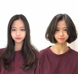这些脸型的女生,不适合留黑长直发型,烫发会更好看