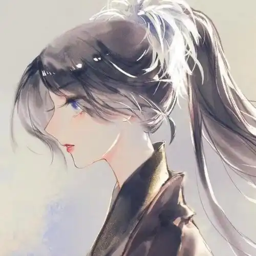 古风女生头像今天有着迟暮的霞光,正如晚来的你皆是笑意