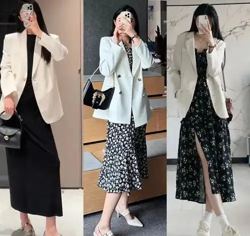 春日焕新,这3件上衣配裙子,40女生美出圈