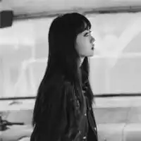微信手绘黑白头像女生微信头像图片大全