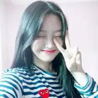 女生蓝色头像小清新蓝色控微信头像图片大全