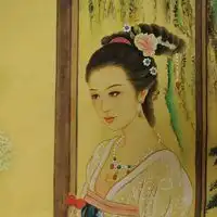 工笔画美女人物头像图片大全微信头像图片大全