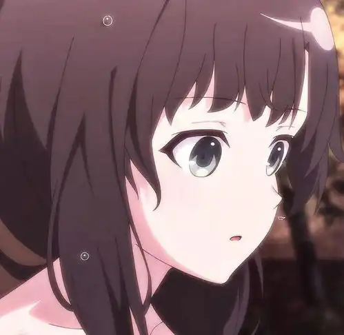 动漫女生头像人间美好,日落和你