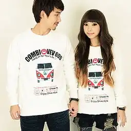 stylestoker情侣装韩版男女2011春秋新款车休闲卫衣