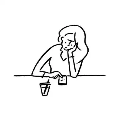 帝江简约线条简笔画头像简简单卡通动漫头像我要个性网