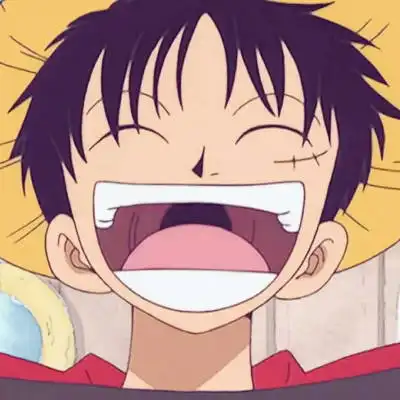 路飞可爱呆萌头像高清图片海贼王路飞搞怪头像照片大全