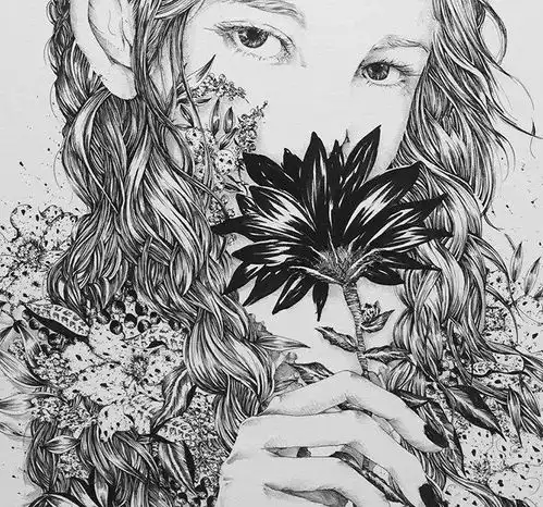 令人着迷的动感线条最简单的线条画出了惊人的作品