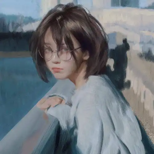 油画姑娘,女生头像