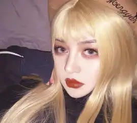 暗黑酷炫女生头像傅菁