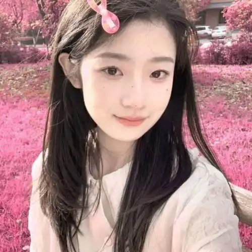 软萌粉色系头像少女的梦是星辰大海